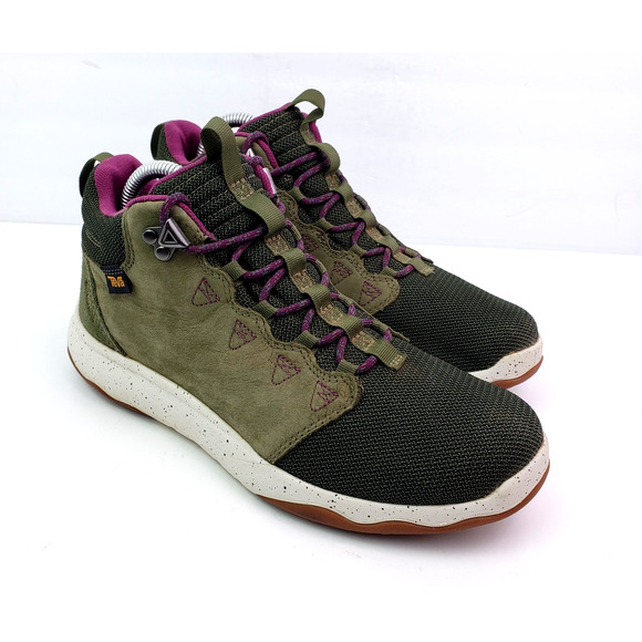 Teva Shoes - Teva Arrowood Mid Womens Size 8.5 Green Waterproof Hiking Boot Shoes 1012483